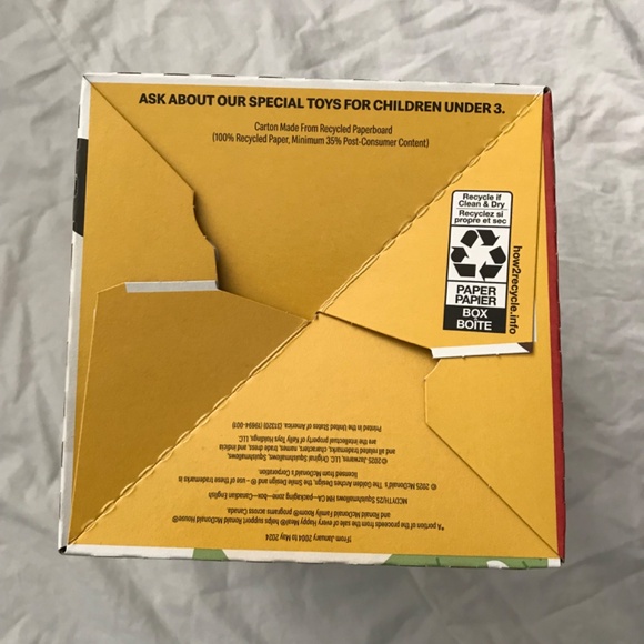 2025 McDonald's Happy Meal Original Squishmallows Toy Box - Picture 5 of 6